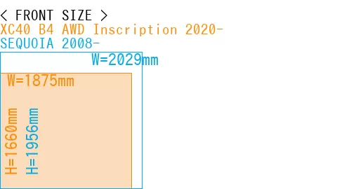 #XC40 B4 AWD Inscription 2020- + SEQUOIA 2008-